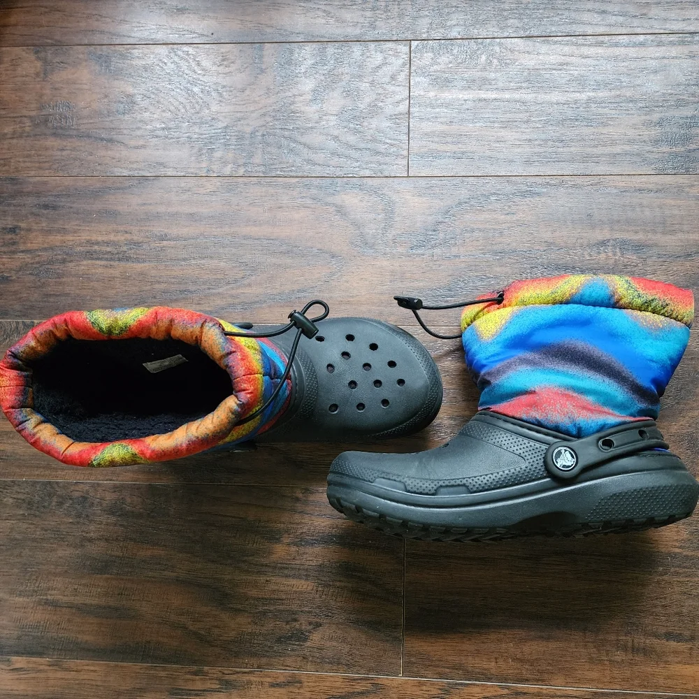 Crocs Kid's Classic Lined Neo Puff Winter Boots